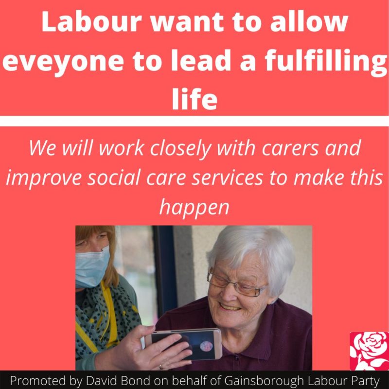 Labour want everyone to lead a fulfilling life